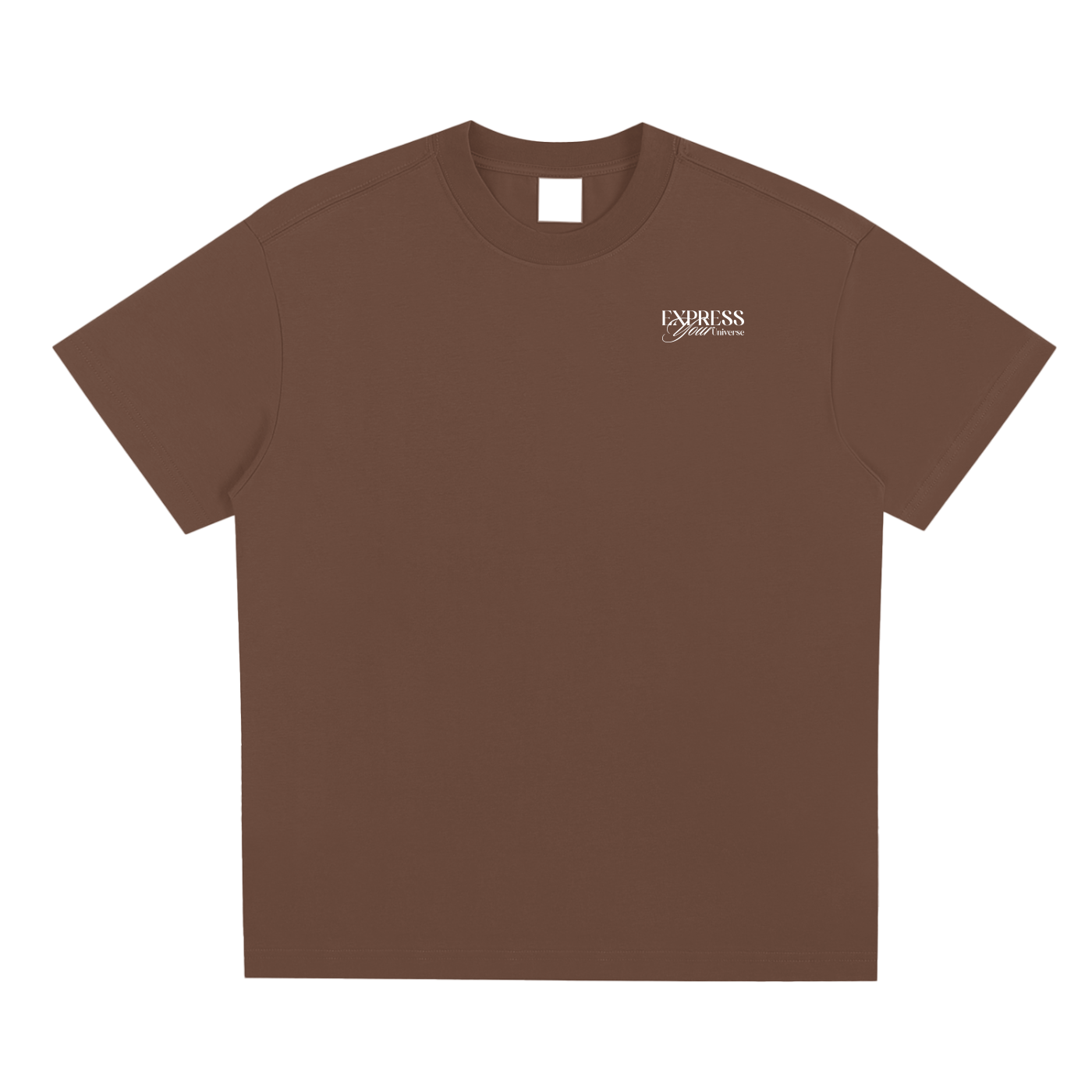 Express Your Universe | Brown Tee