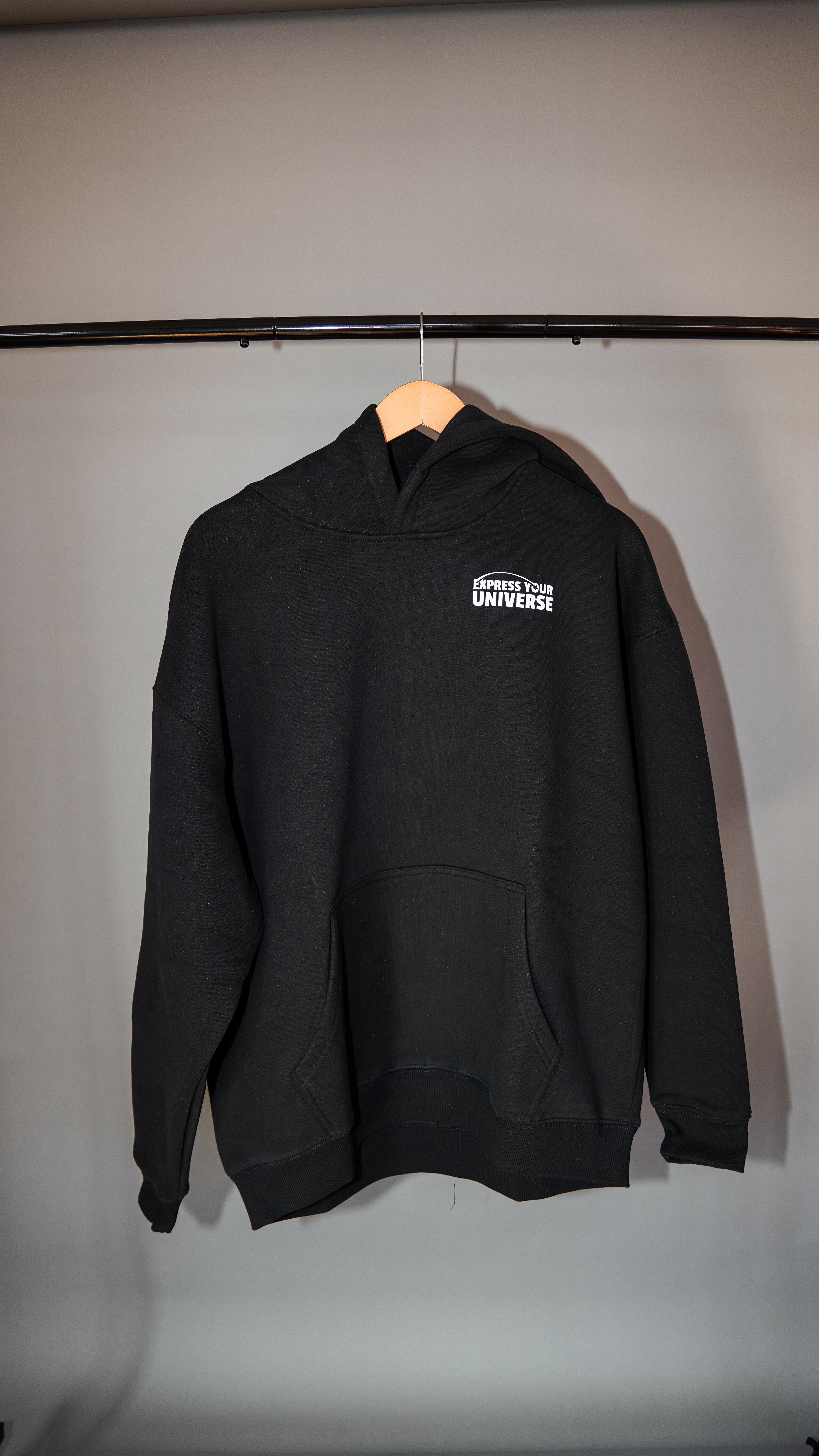 Express Your Universe | Black Hoodie