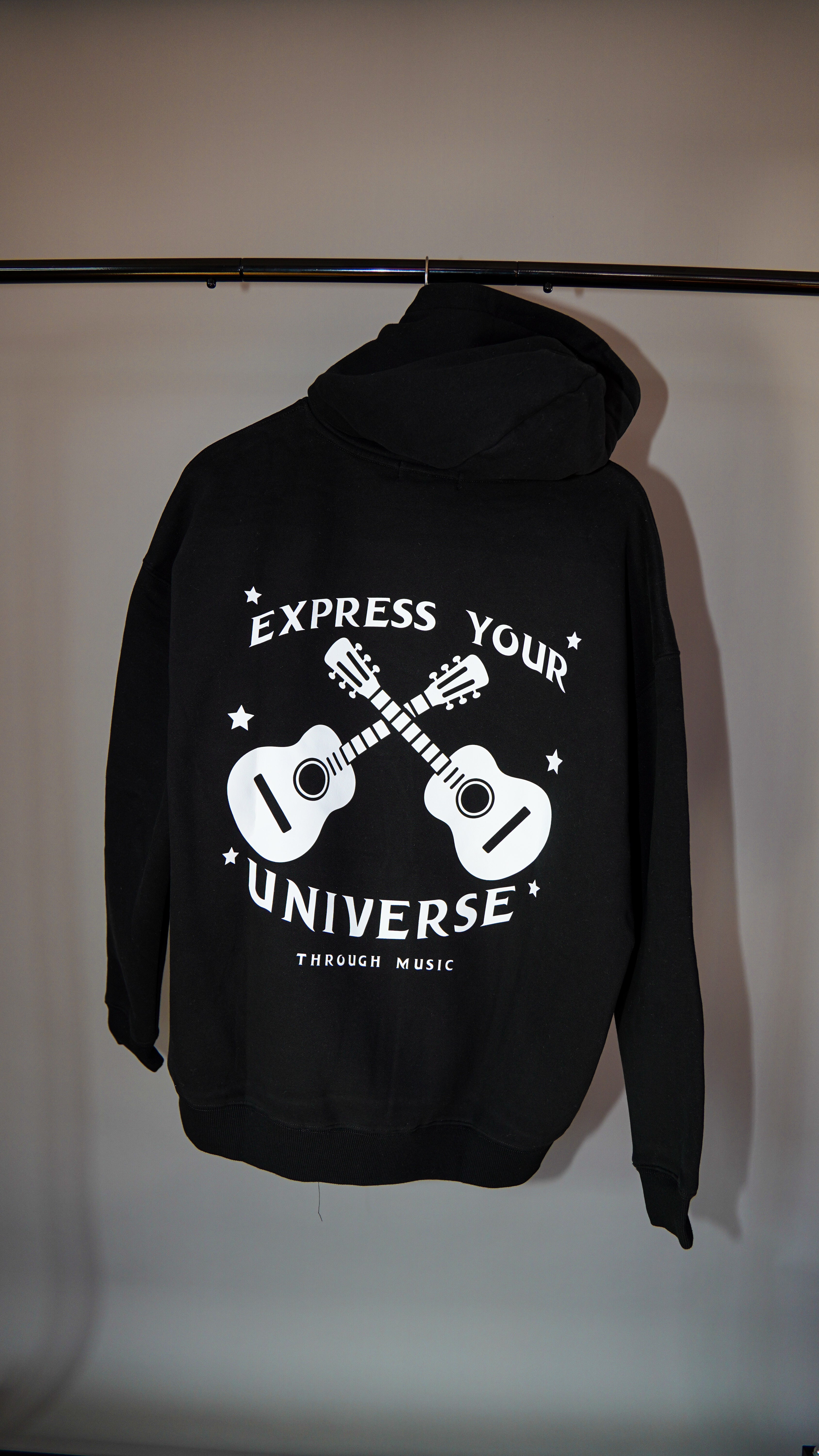 Express Your Universe | Black Hoodie