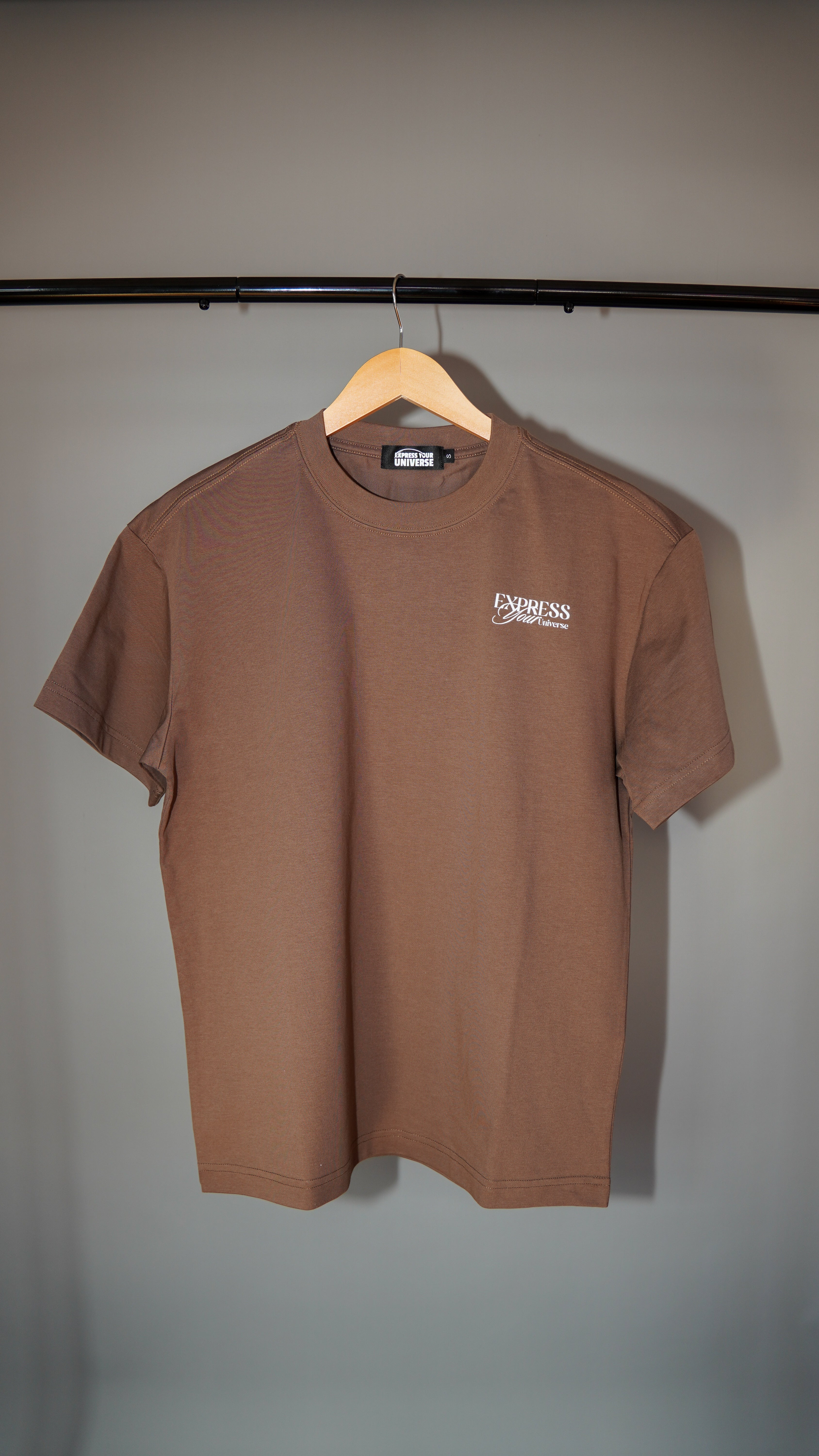 Express Your Universe | Brown Tee