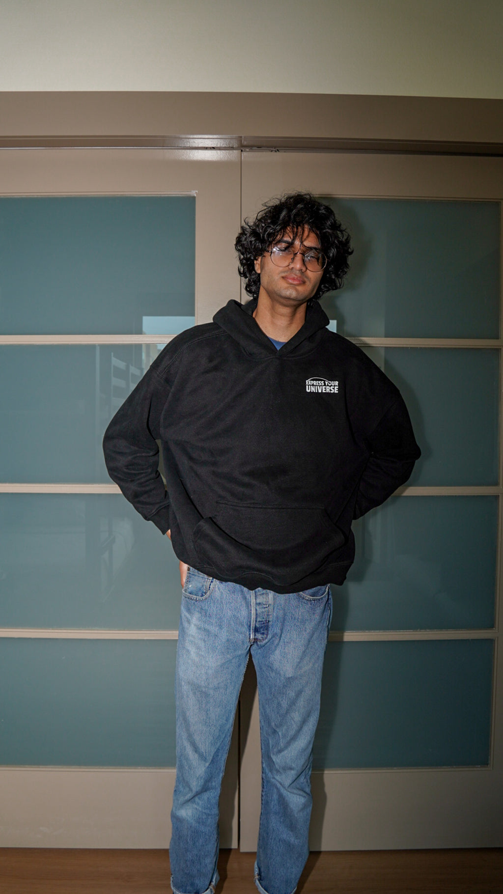 Express Your Universe | Black Hoodie