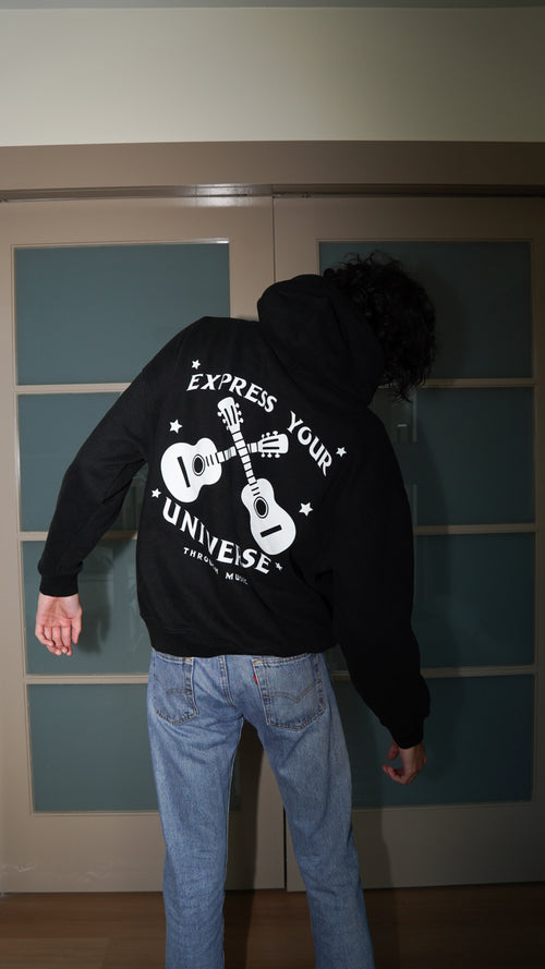 Express Your Universe | Black Hoodie