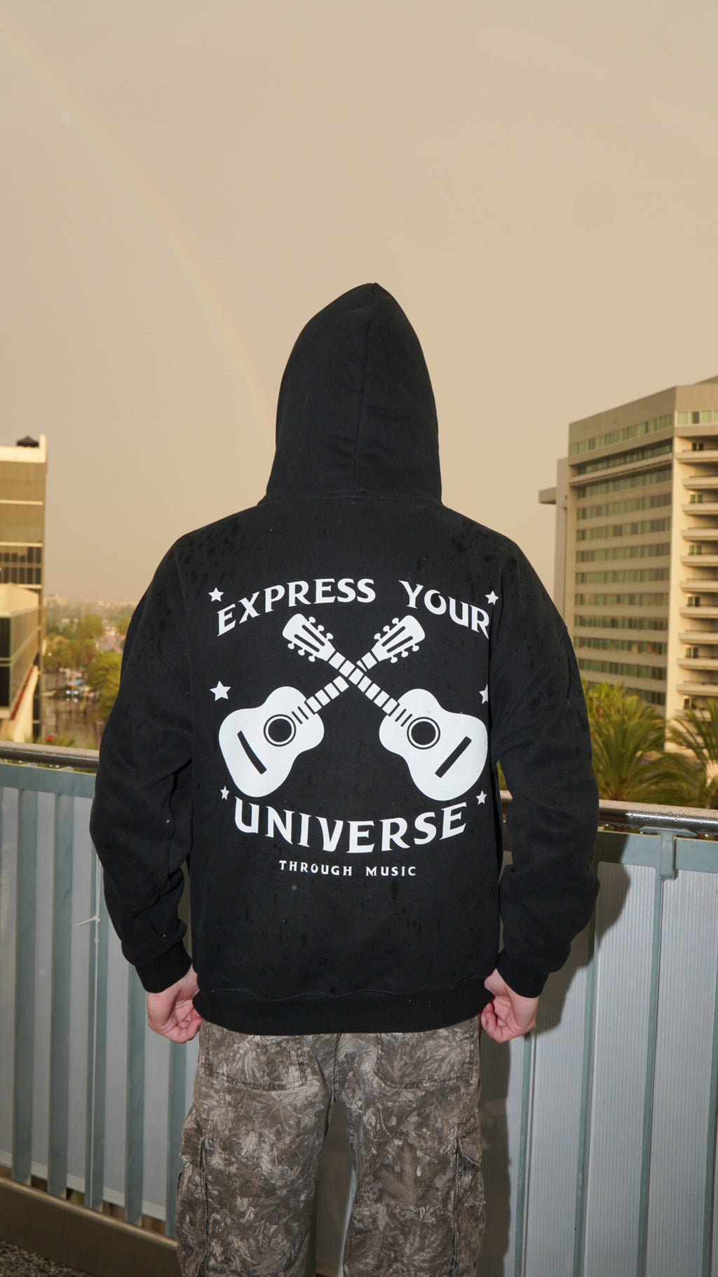 Express Your Universe | Black Hoodie