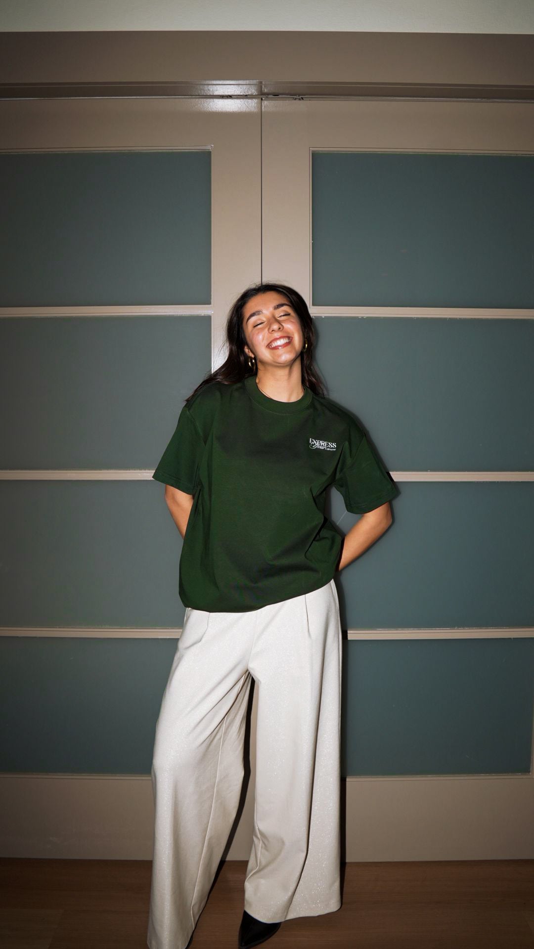 Express Your Universe | Green Tee